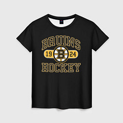 Футболка женская Boston Bruins: Est.1924, цвет: 3D-принт