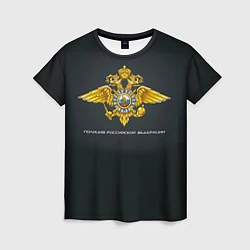 Женская футболка Полиция Российской Федерации