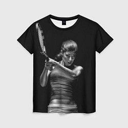 Женская футболка Всемирный теннис