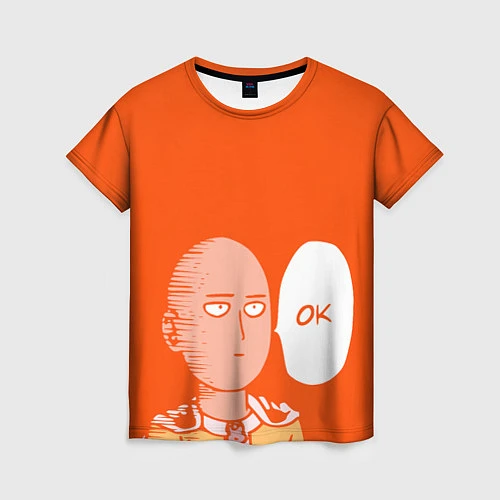 Женская футболка Saitama: Ok / 3D-принт – фото 1