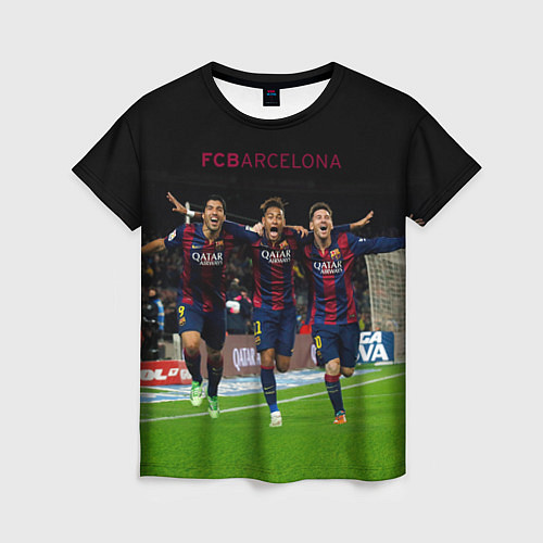 Женская футболка Barcelona6 / 3D-принт – фото 1