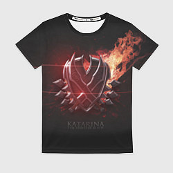 Футболка женская Катарина, цвет: 3D-принт