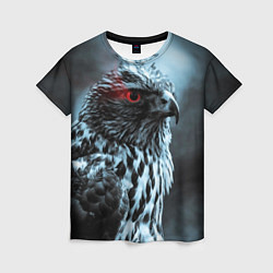 Футболка женская Ночной орёл, цвет: 3D-принт