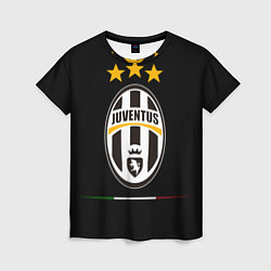 Женская футболка Juventus: 3 stars