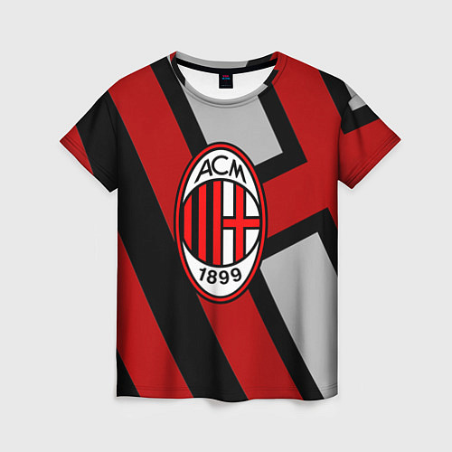 Женская футболка Milan FC 1899 / 3D-принт – фото 1