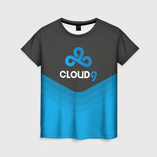 Женская футболка Cloud 9 Uniform / 3D-принт – фото 1