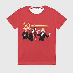 Женская футболка Back in the USSR