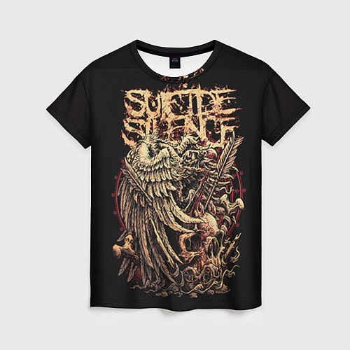 Женская футболка Suicide Silence / 3D-принт – фото 1
