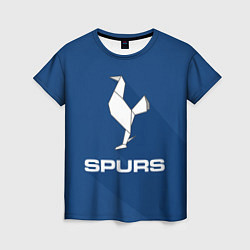 Футболка женская Tottenham Spurs, цвет: 3D-принт