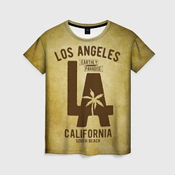 Женская футболка Лос-Анджелес