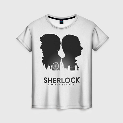 Женская футболка Sherlock Edition / 3D-принт – фото 1