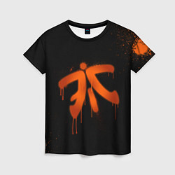 Женская футболка Fnatic: Black collection