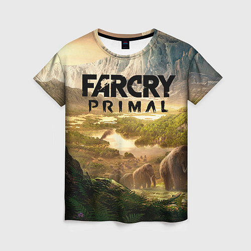 Женская футболка Far Cry: Primal / 3D-принт – фото 1