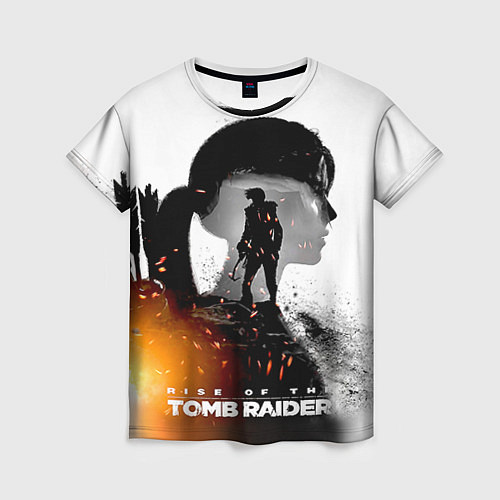 Женская футболка Rise of the Tomb Raider 1 / 3D-принт – фото 1