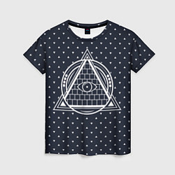 Женская футболка Illuminati