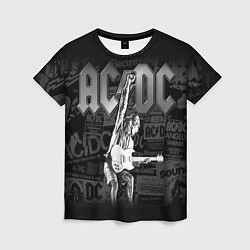 Женская футболка AC/DC: Rock You