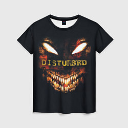 Футболка женская Disturbed Demon, цвет: 3D-принт