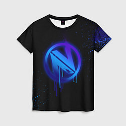 Женская футболка EnVyUs: Black collection