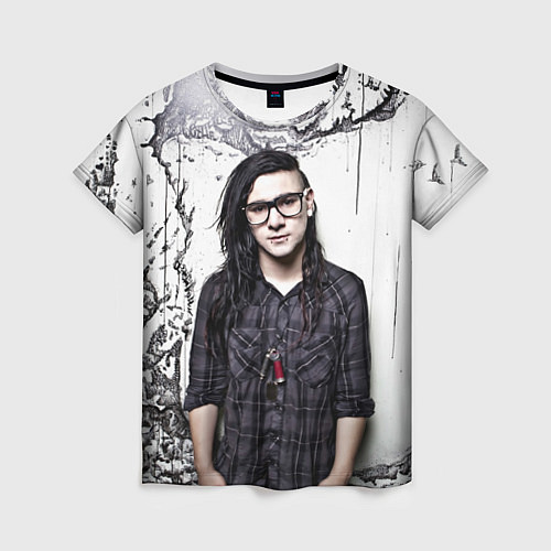 Женская футболка Skrillex Boy / 3D-принт – фото 1