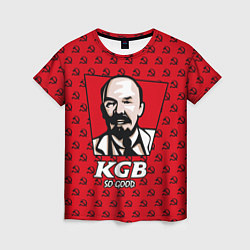 Женская футболка KGB: So Good