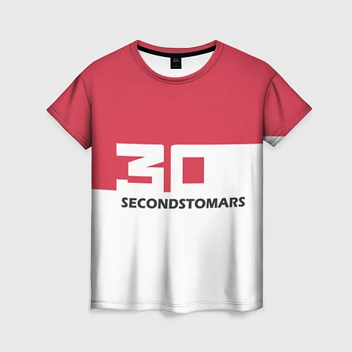 Женская футболка 30 Second To Mars / 3D-принт – фото 1