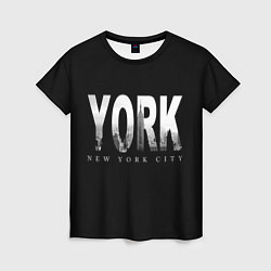 Футболка женская New York City, цвет: 3D-принт