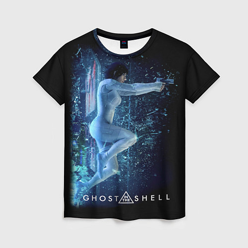 Женская футболка Ghost In The Shell 3 / 3D-принт – фото 1