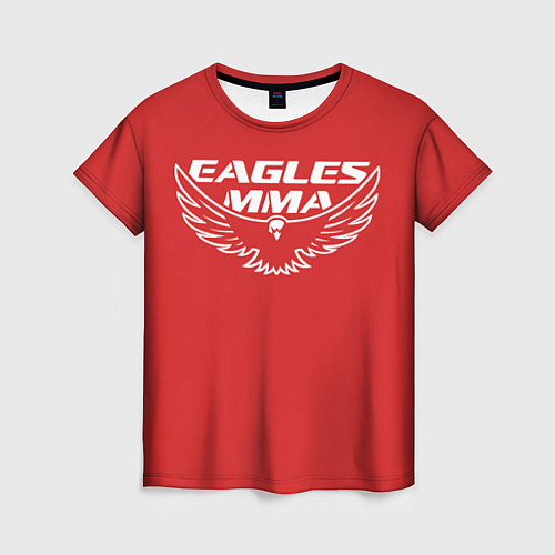 Женская футболка Eagles MMA / 3D-принт – фото 1