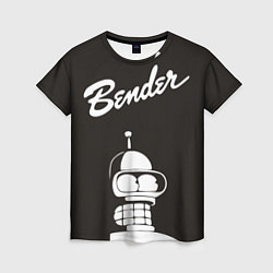 Женская футболка Bender Retro