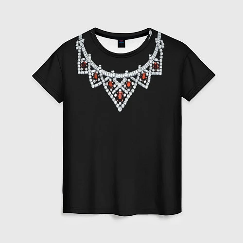 Женская футболка Ожерелье / 3D-принт – фото 1
