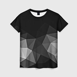 Женская футболка Abstract gray