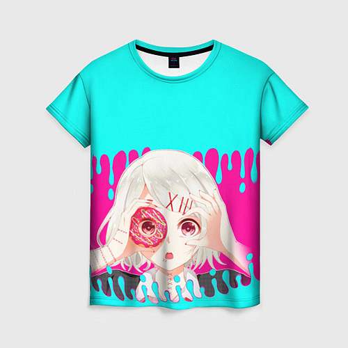 Женская футболка Tokyo Ghoul / 3D-принт – фото 1