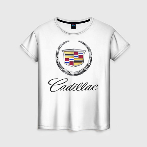 Женская футболка Cadillac / 3D-принт – фото 1