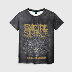 Женская футболка Suicide Silence: The Black Crown