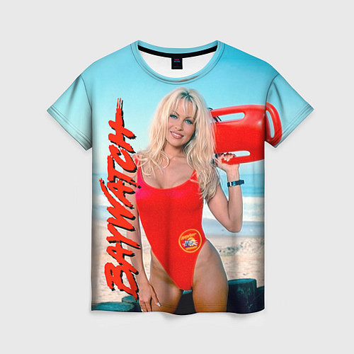 Женская футболка Baywatch: Pamela Anderson / 3D-принт – фото 1