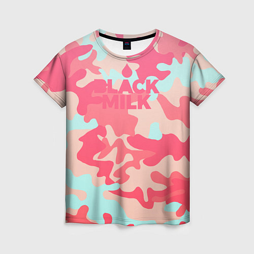 Женская футболка Black Milk: pink / 3D-принт – фото 1