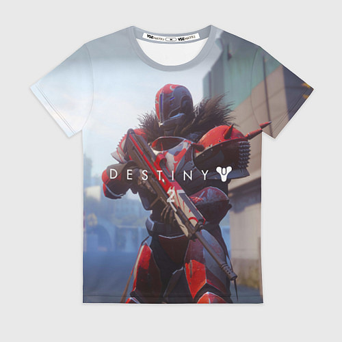 Женская футболка Destiny / 3D-принт – фото 1
