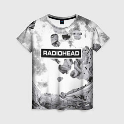 Женская футболка Radiohead Abstraction