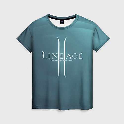 Женская футболка LineAge II / 3D-принт – фото 1