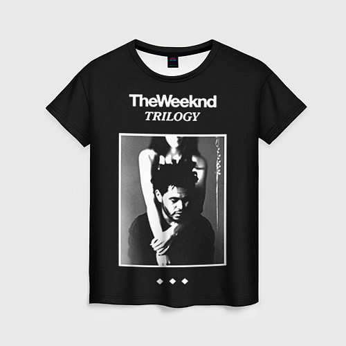 Женская футболка The Weeknd: Trilogy / 3D-принт – фото 1