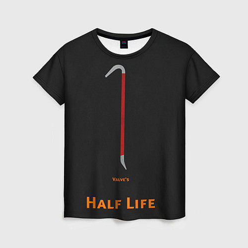 Женская футболка Half-Life: Valve's / 3D-принт – фото 1