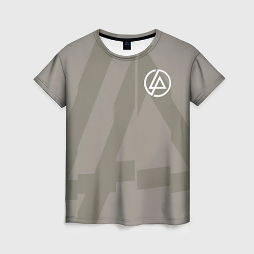 Женская футболка Linkin Park: Grey style / 3D-принт – фото 1