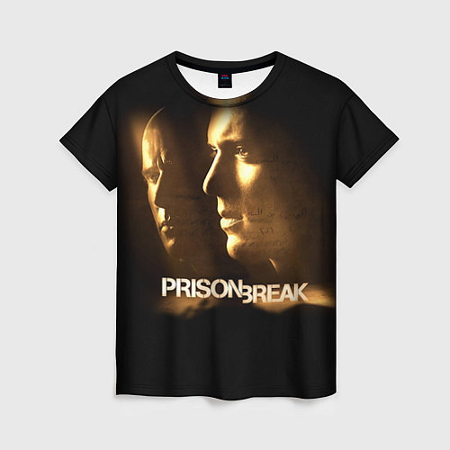Женская футболка Prison break guys / 3D-принт – фото 1