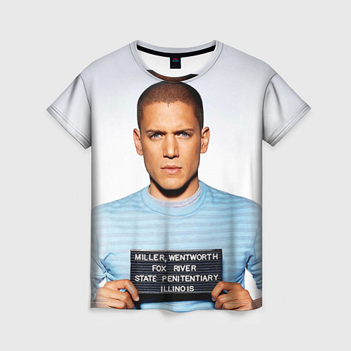 Женская футболка Prison Break: Michael Scofield / 3D-принт – фото 1