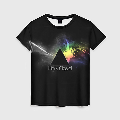 Женская футболка Pink Floyd Logo / 3D-принт – фото 1