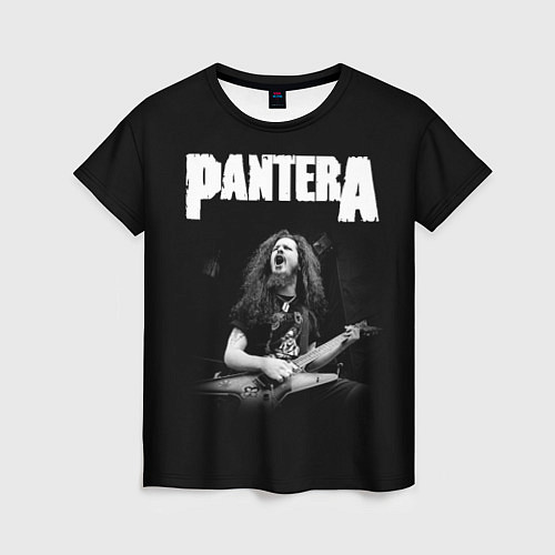 Женская футболка Pantera / 3D-принт – фото 1