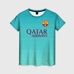 Женская футболка Barcelona FC: Aqua
