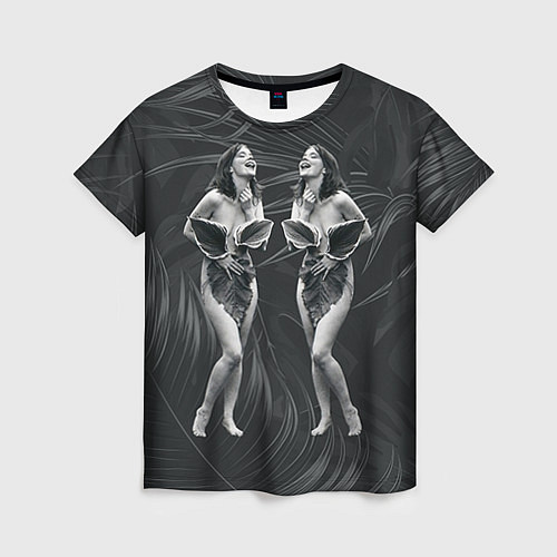 Женская футболка Bjork / 3D-принт – фото 1