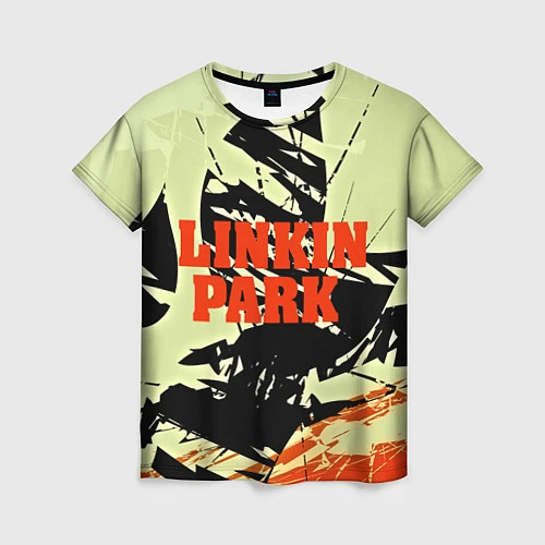 Женская футболка Linkin Park / 3D-принт – фото 1
