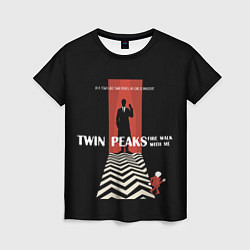 Женская футболка Twin Peaks Man